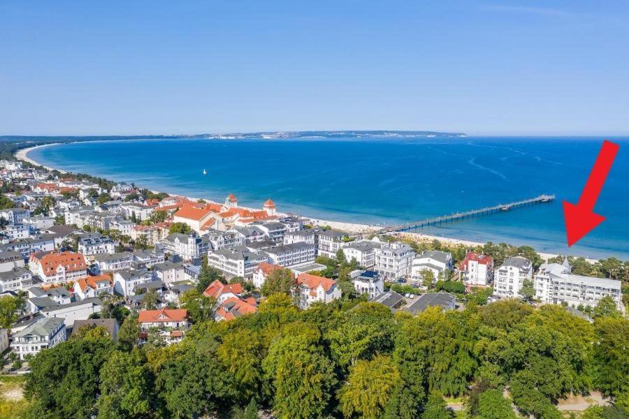 Direkt Am Strand Mit Meerblick Und Sauna - Fewo Strandidyll Binz Luaran gambar